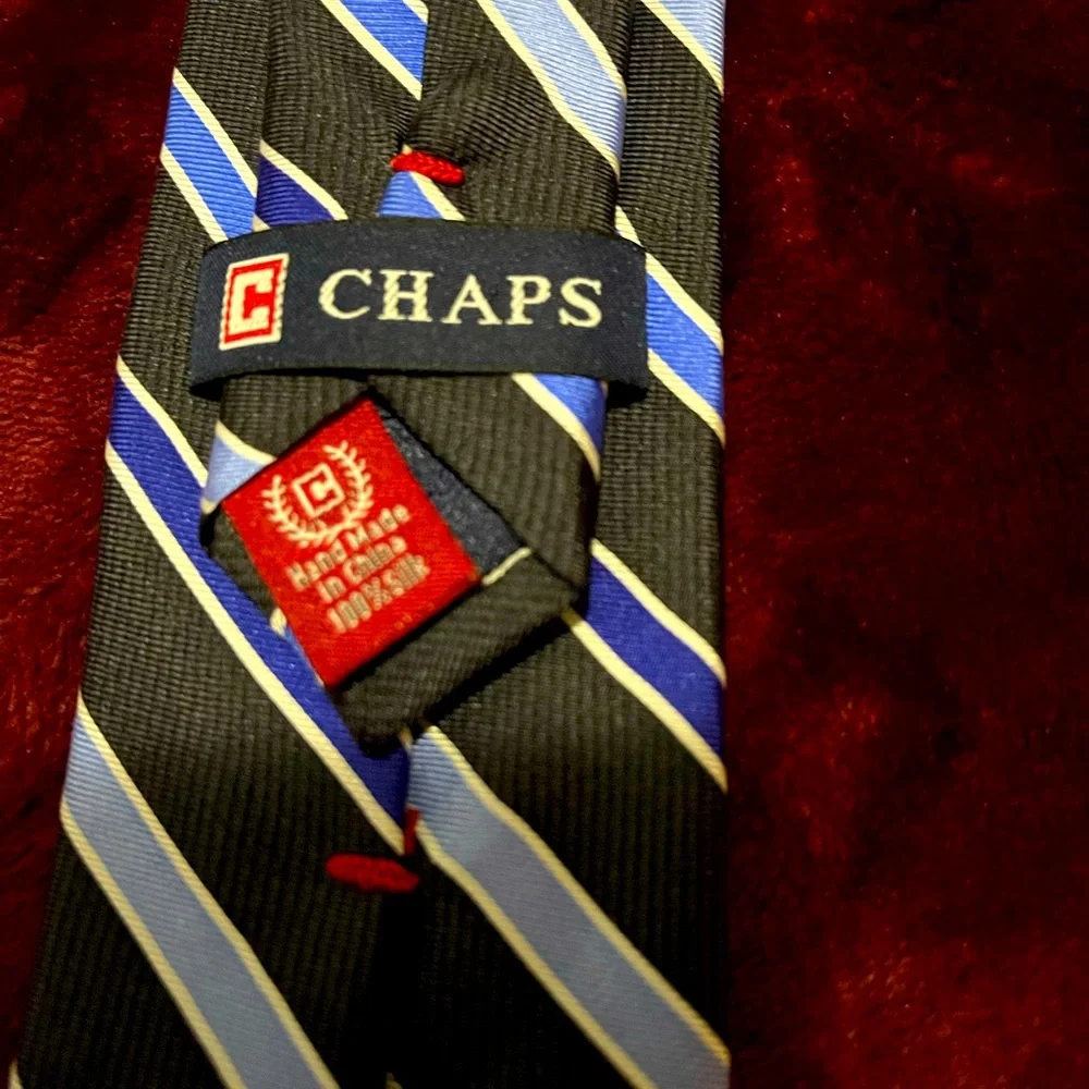 Chaps boys clip-on tie